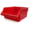 24L Red Plastic Parts Storage Bin - 405 x 455 x 215mm (RPB60RED)
