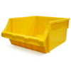 24L Yellow Plastic Parts Storage Bin - 405 x 455 x 215mm (RPB60YELLOW)
