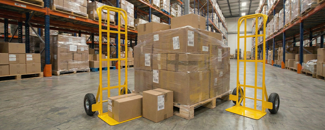 Flat Back Carton Trolleys