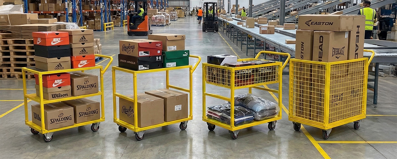Warehouse and Order Picking Trolleys