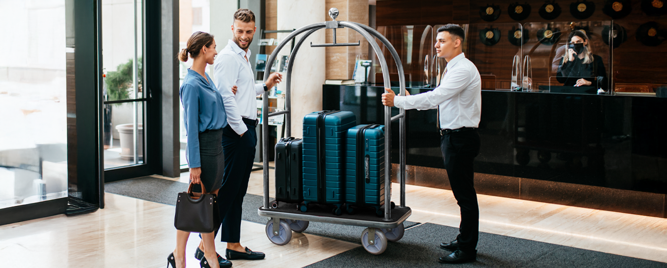 Hotel Luggage Trolleys