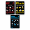 Waste Recycling Signage Set - General Waste, Recycling, Paper & Cardboard Recycling (WRSSTICKSET2)