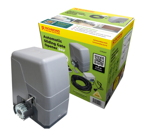 24V DC Low Voltage Sliding Gate Motor suitable for gates up to