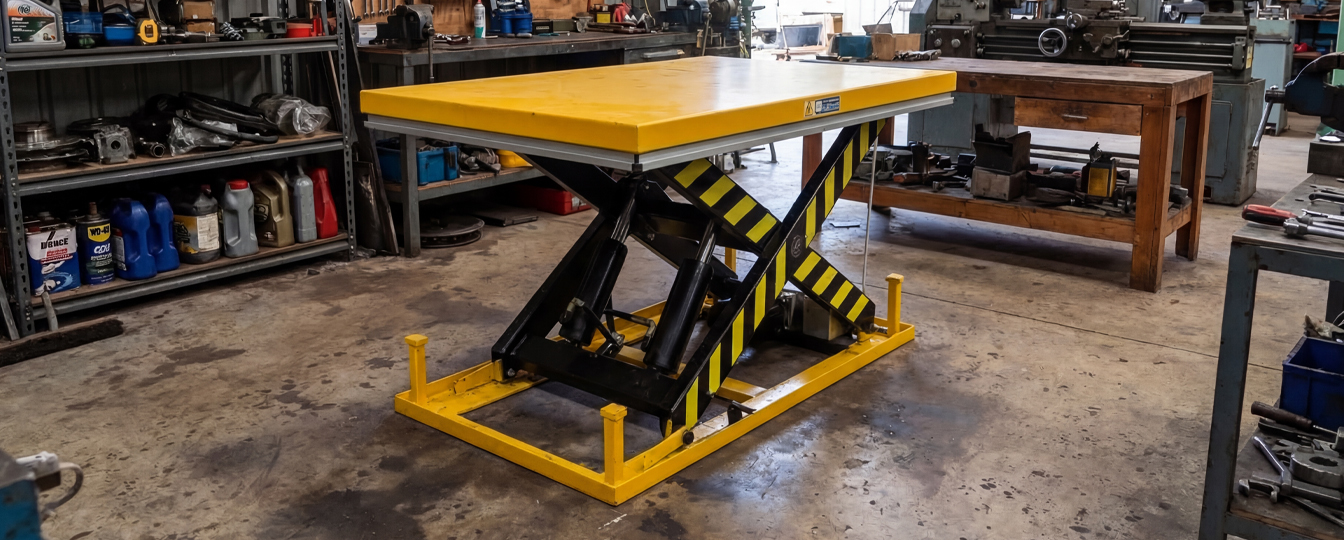 Powered Scissors Lift Tables