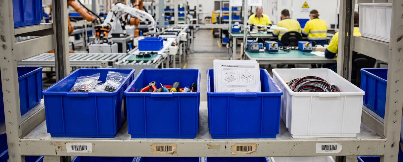 Stackable Tote Boxes