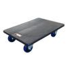 Furniture Dollie 600x450mm Rubber Deck (SKR106)