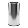 50L Round Polished 201 Stainless Steel Waste Bin (WRS006)