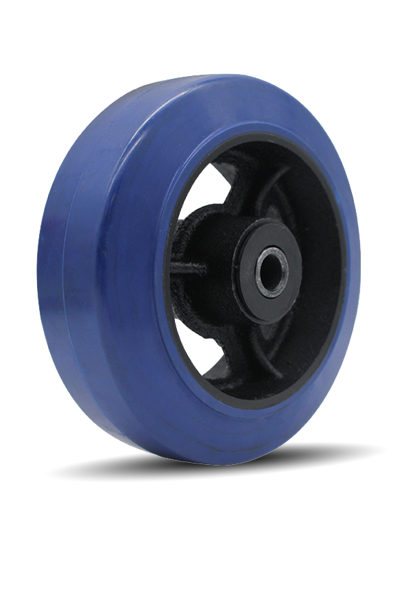 Rubber Tyred Cast Iron Centred Wheels
