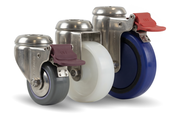 Stainless Steel Elite Bolt Castors
