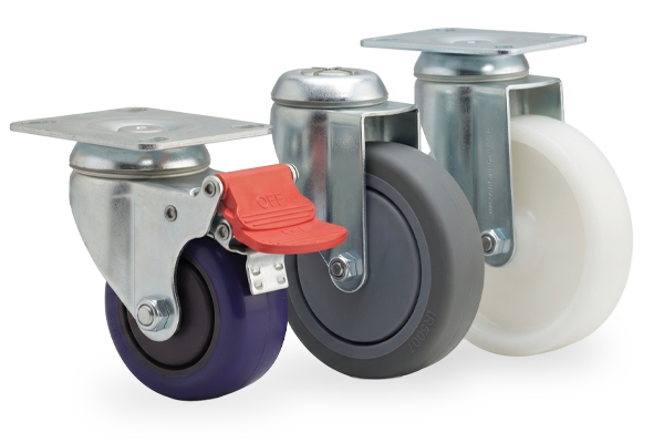 Zinc Durolite Castors