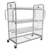 4 Tier Cage Picking Trolley 1470x680x1690mm (RCR770)