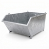 Forklift Tipping Bin 1850L Galvanised Steel (WTR003)