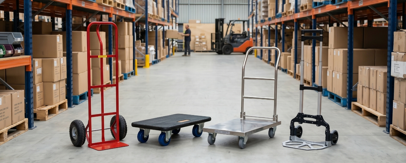 Warehouse, Industrial Trolleys & Dollies