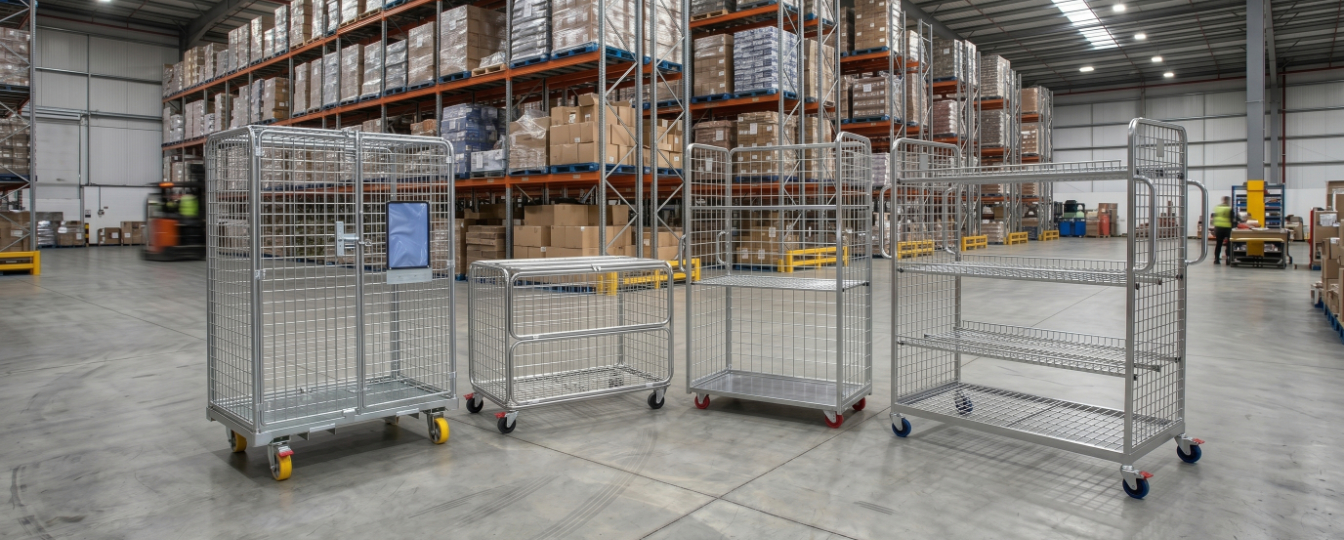 Bulk Goods Warehouse Trolleys