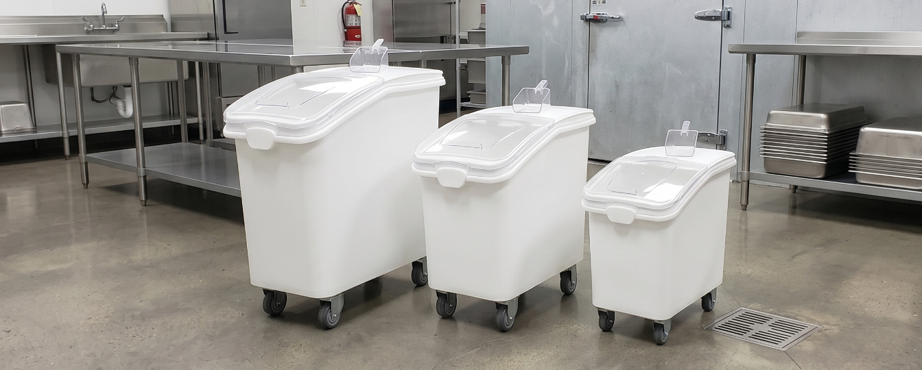 Mobile Ingredient & Flour Bins