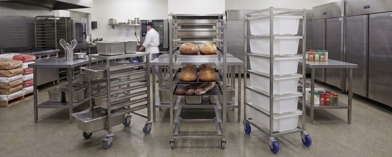 Bakery Racks and Trays