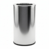 80L Round Polished Stainless Steel Waste Bin (WRS009)