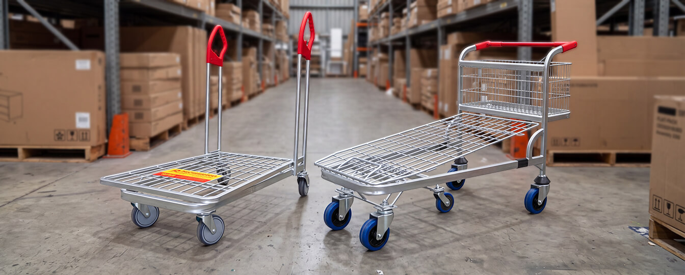 Mesh Platform Trolleys