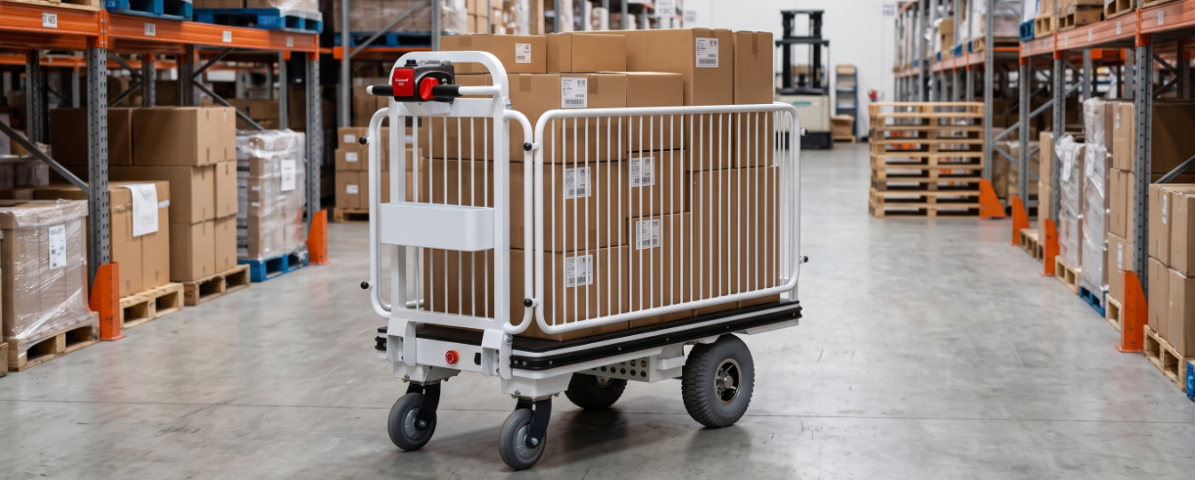 Lithium Powered Platform Trolleys